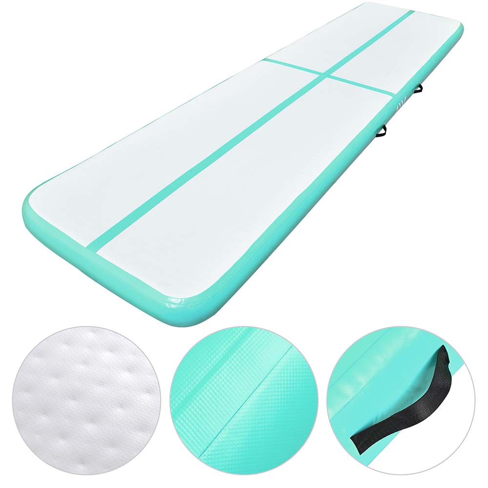 Yescom 13ft Air Tumble Track Gymnastics Mat with Pump
