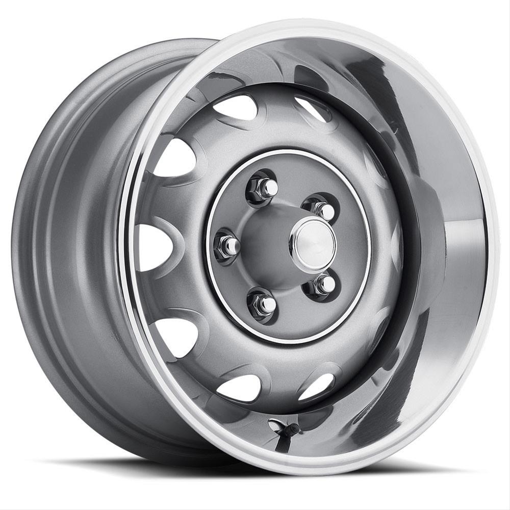 U.S. Wheel 667-5612 U.S. Wheel 667 Series Silver Chrysler Rallye Wheels