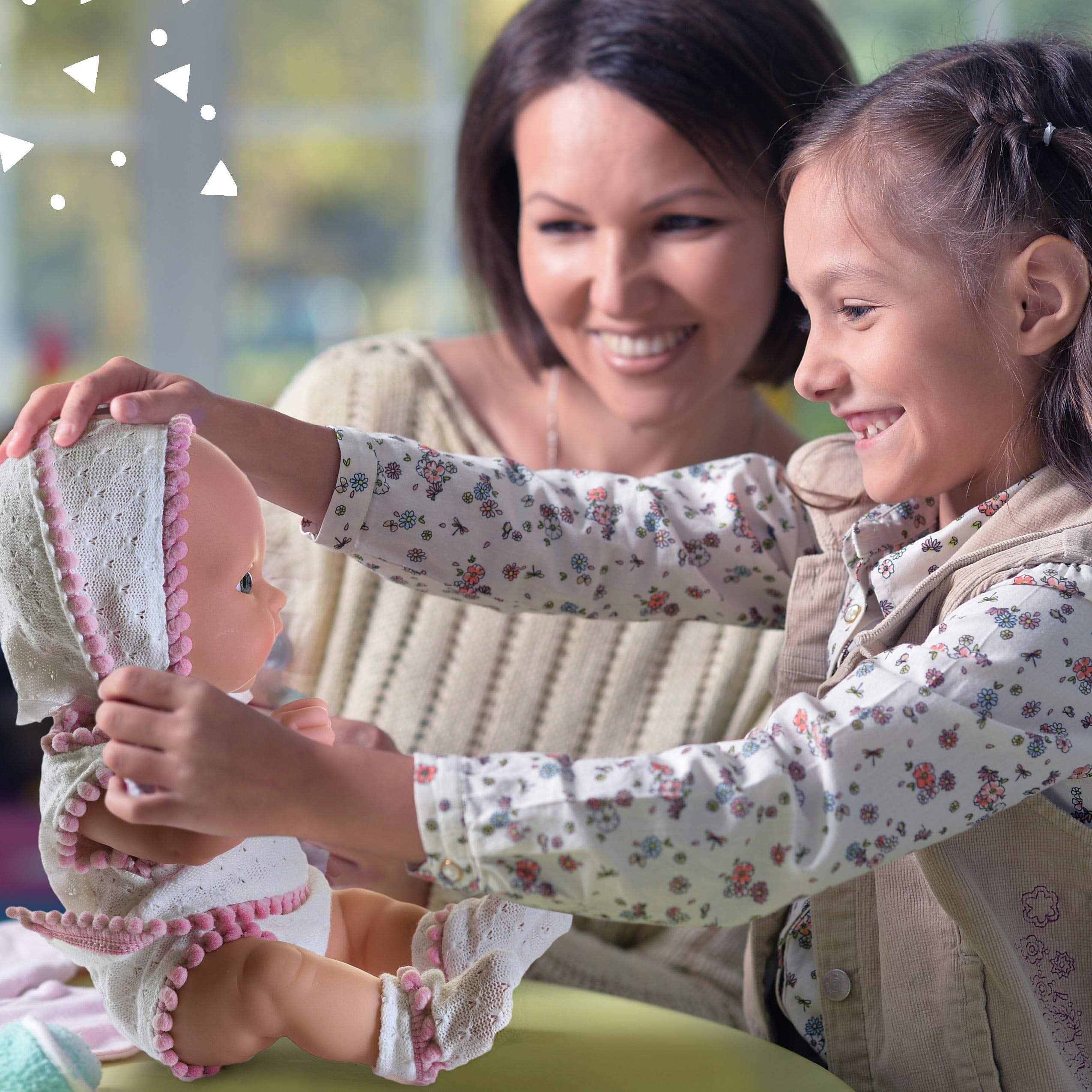 Litti Pritti Baby Dolls Set Realistic With Bottle, Baby Dolls Feeding Set & Outfit, Dolls for 2 Year Old Girls, Great Gift