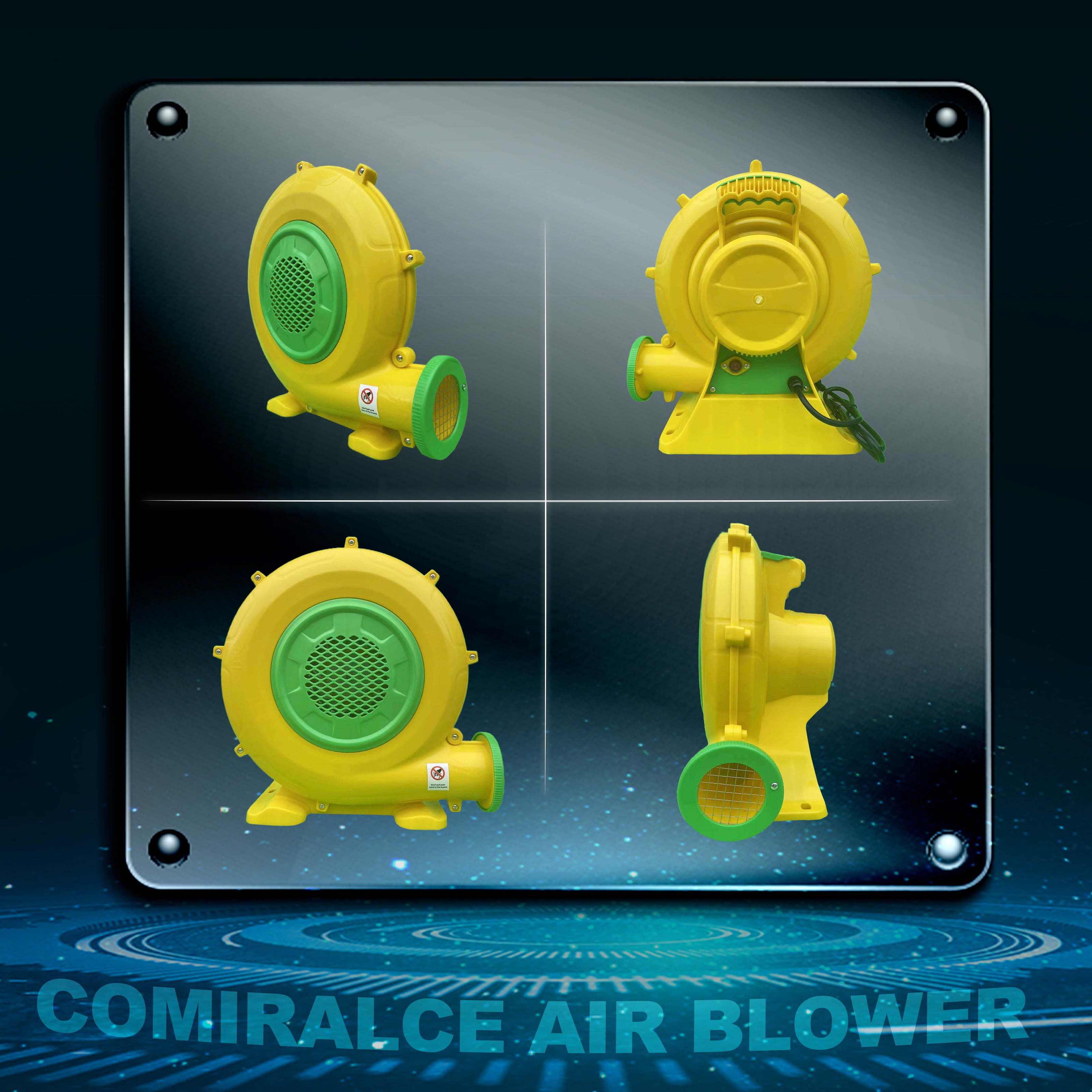 CoMiracle 550 Watt Bounce House Air Blower， 0.73 HP Air Pump Fan for Inflatable Bouncy Water Slide