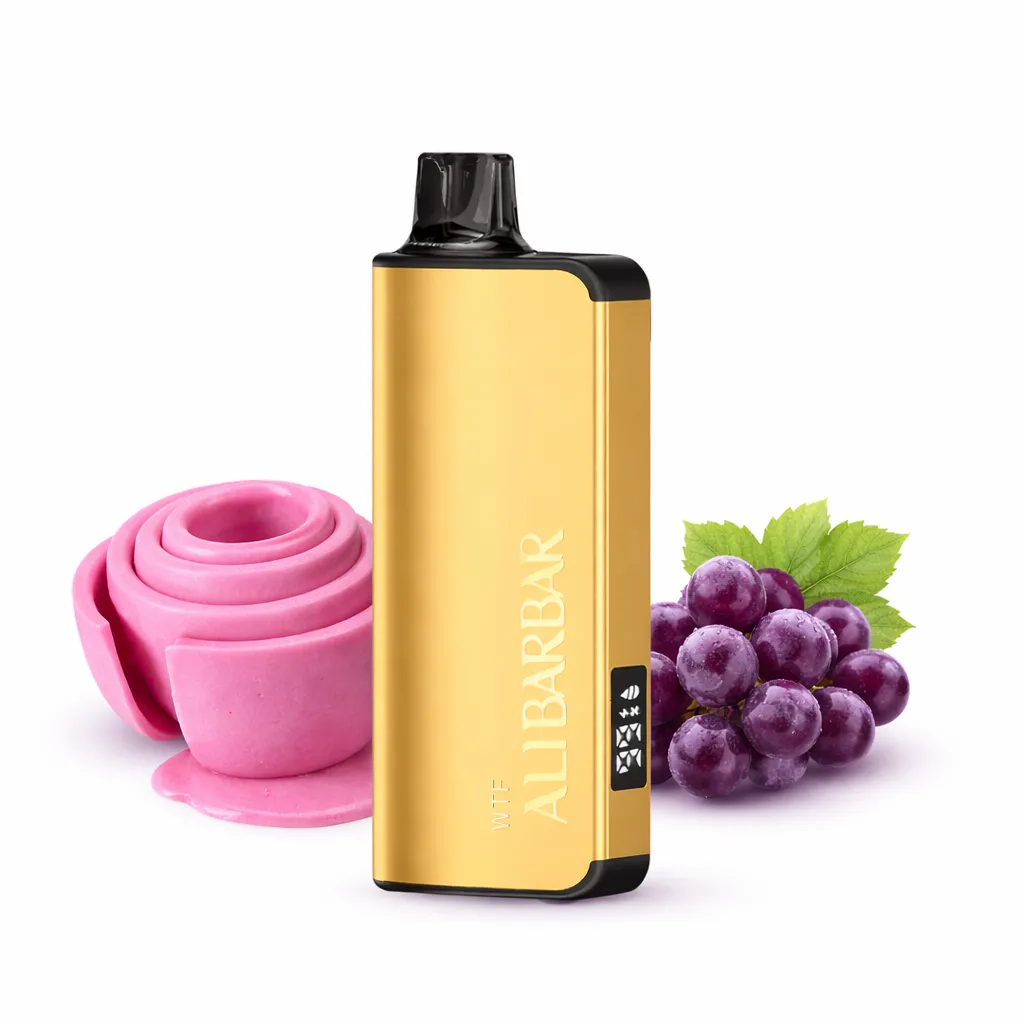 Alibarbar Ingot Hubba Bubba Grape 9000 Puffs ( Sydney Stock 🚚 )