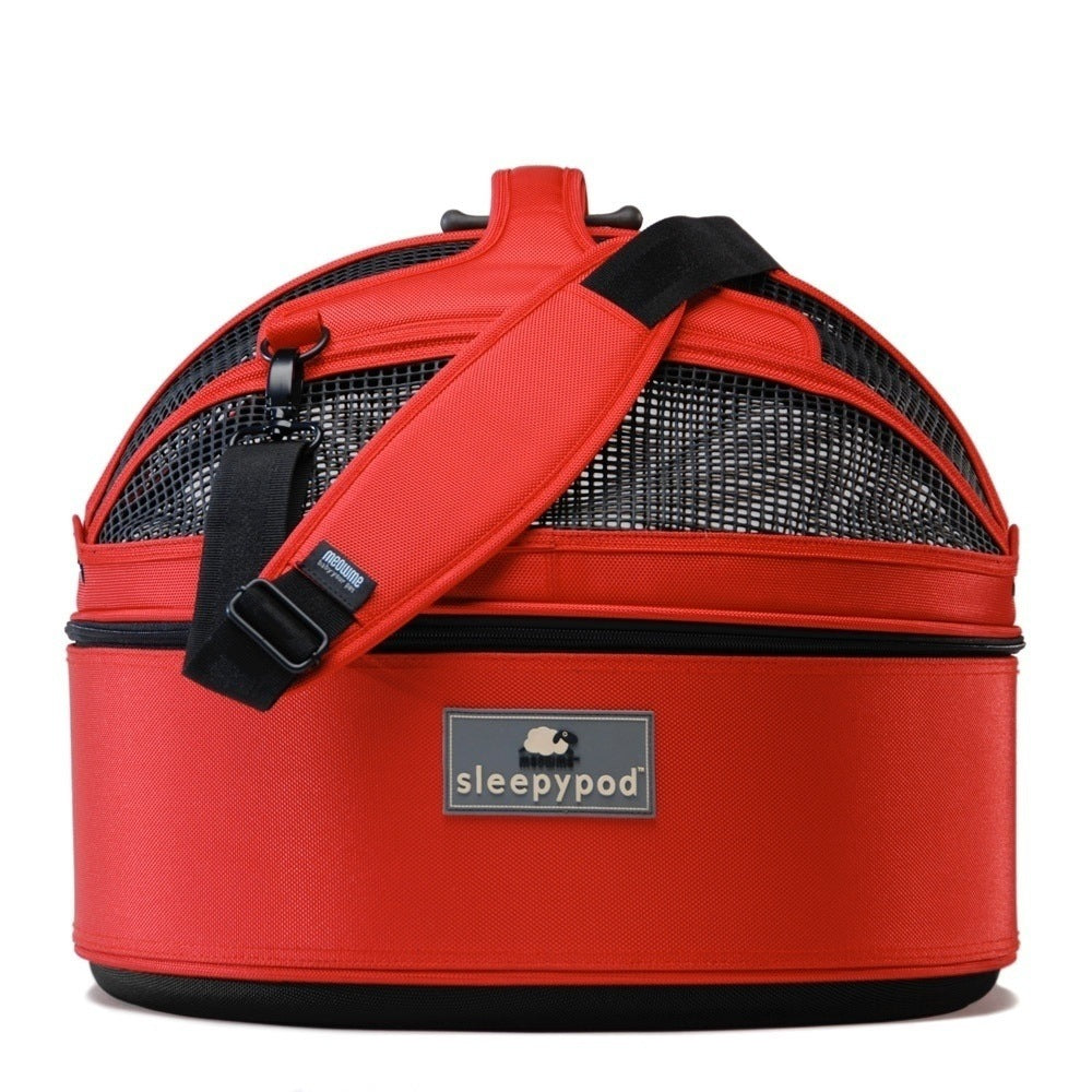 Sleepypod SP-RED Mobile Pet Bed Strawberry Red- Medium