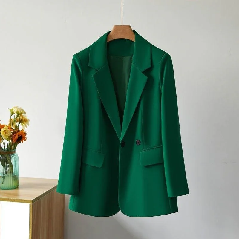 Novo Blazer Casual Chic Feminino - Elegância Minimalista Que Inspira!