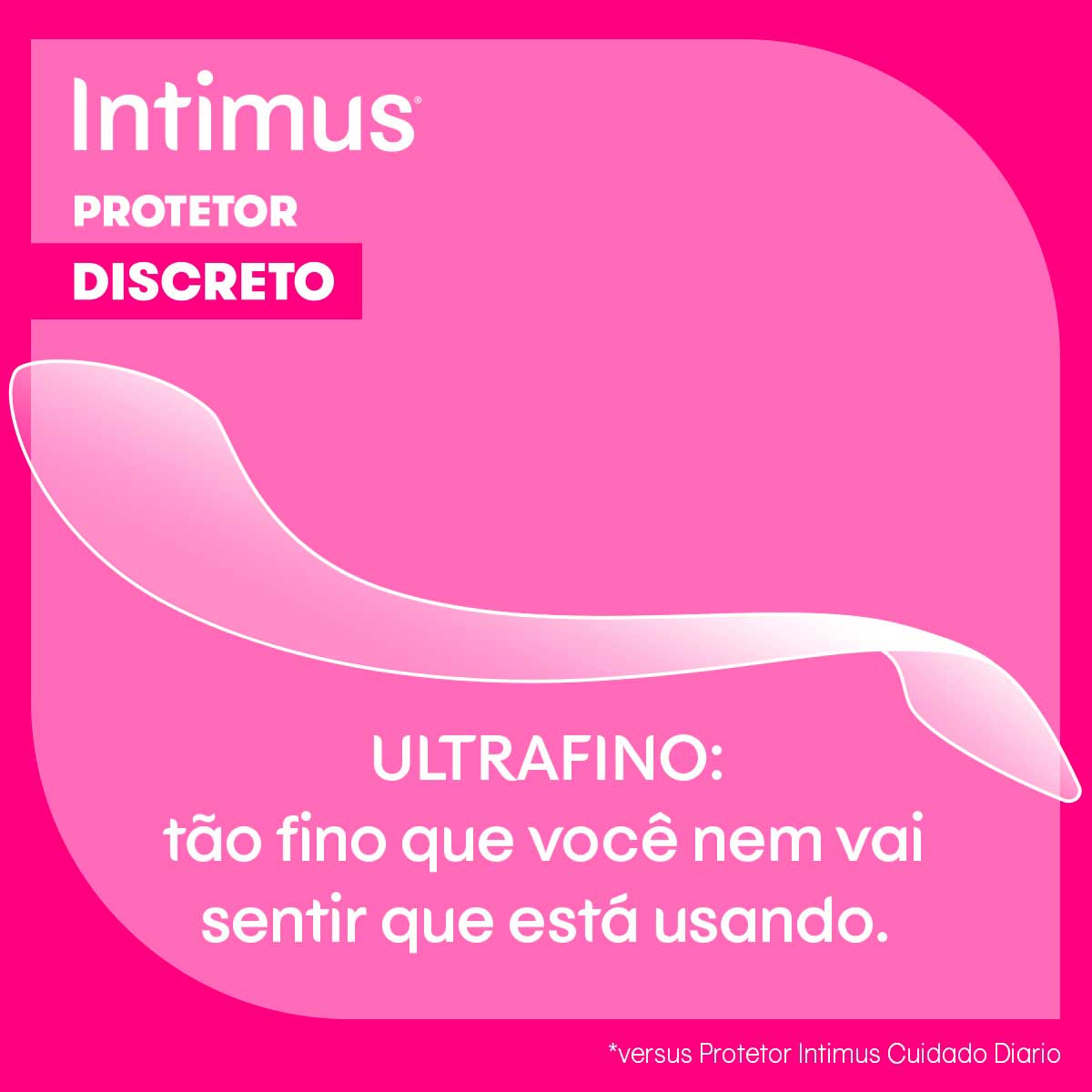 Protetor Diario Discreto Ultrafino Intimus 40 Unidades