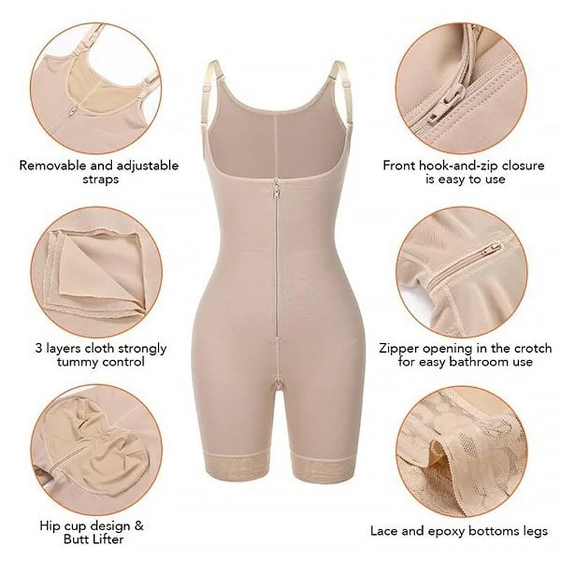 Suspenders Body Shaper