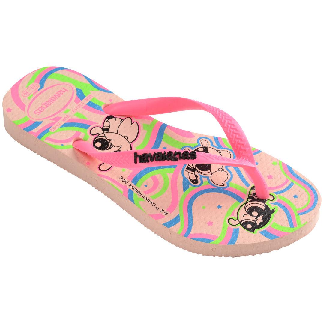 Chinelo Havaianas Infantil Slim Meninas Super Poderosas