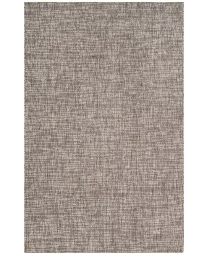 Safavieh Courtyard Light Brown 4' x 5'7