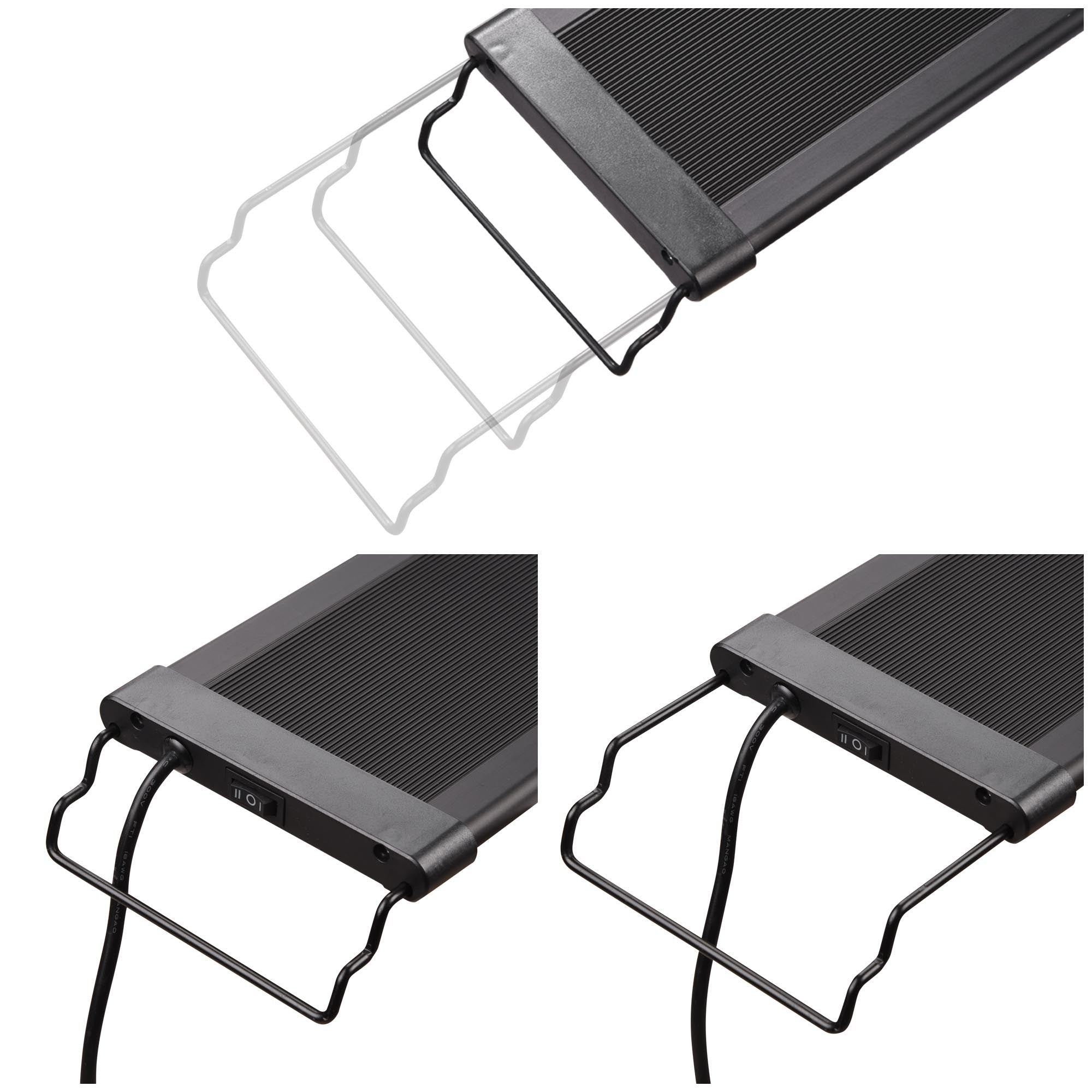 30in LED Aquarium Light 129 Colorful LED