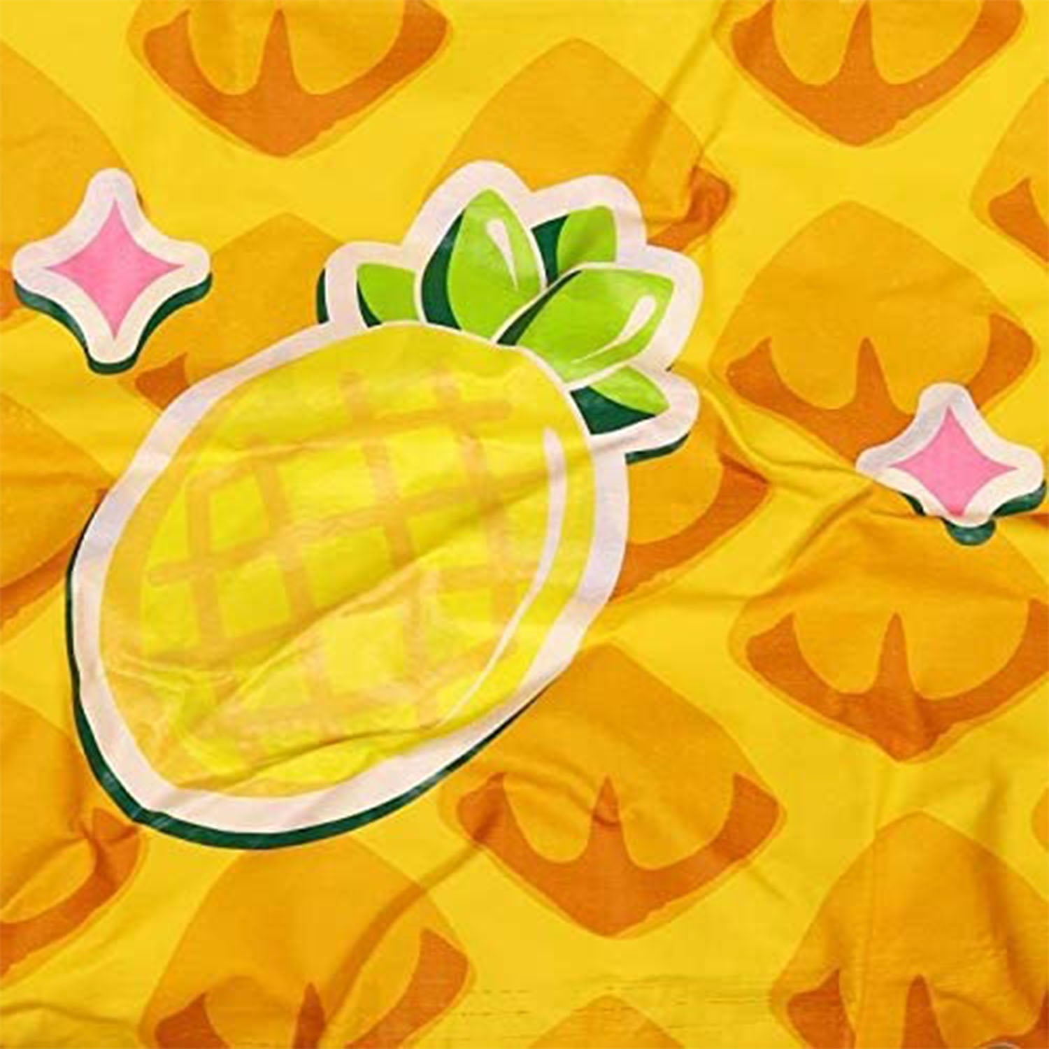 JLeisure Inflatable Round Pineapple Splash Kiddie Swimming Pool (2 Pack)