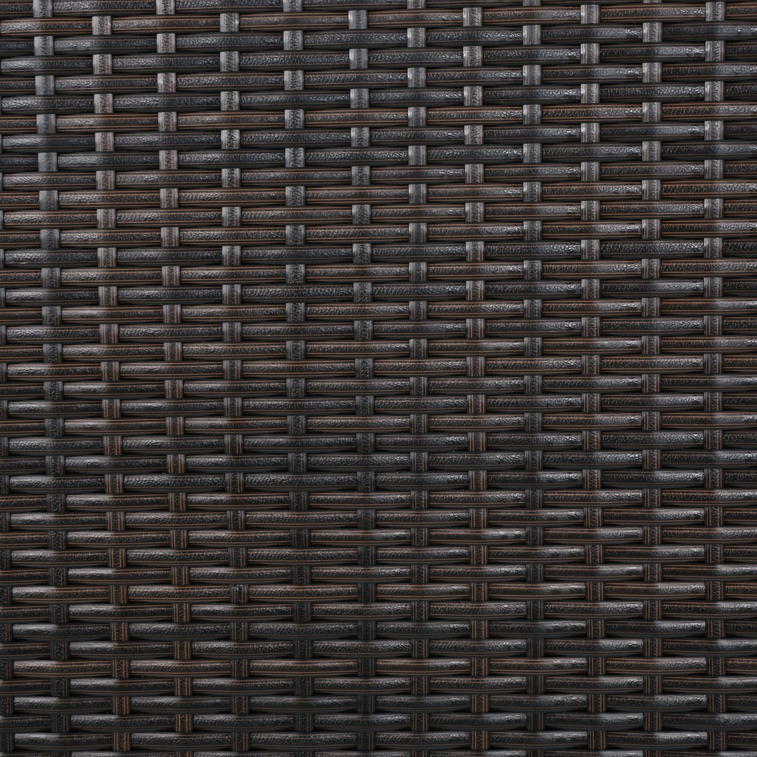 Malibu Outdoor 59 Inch Wicker Dining Table