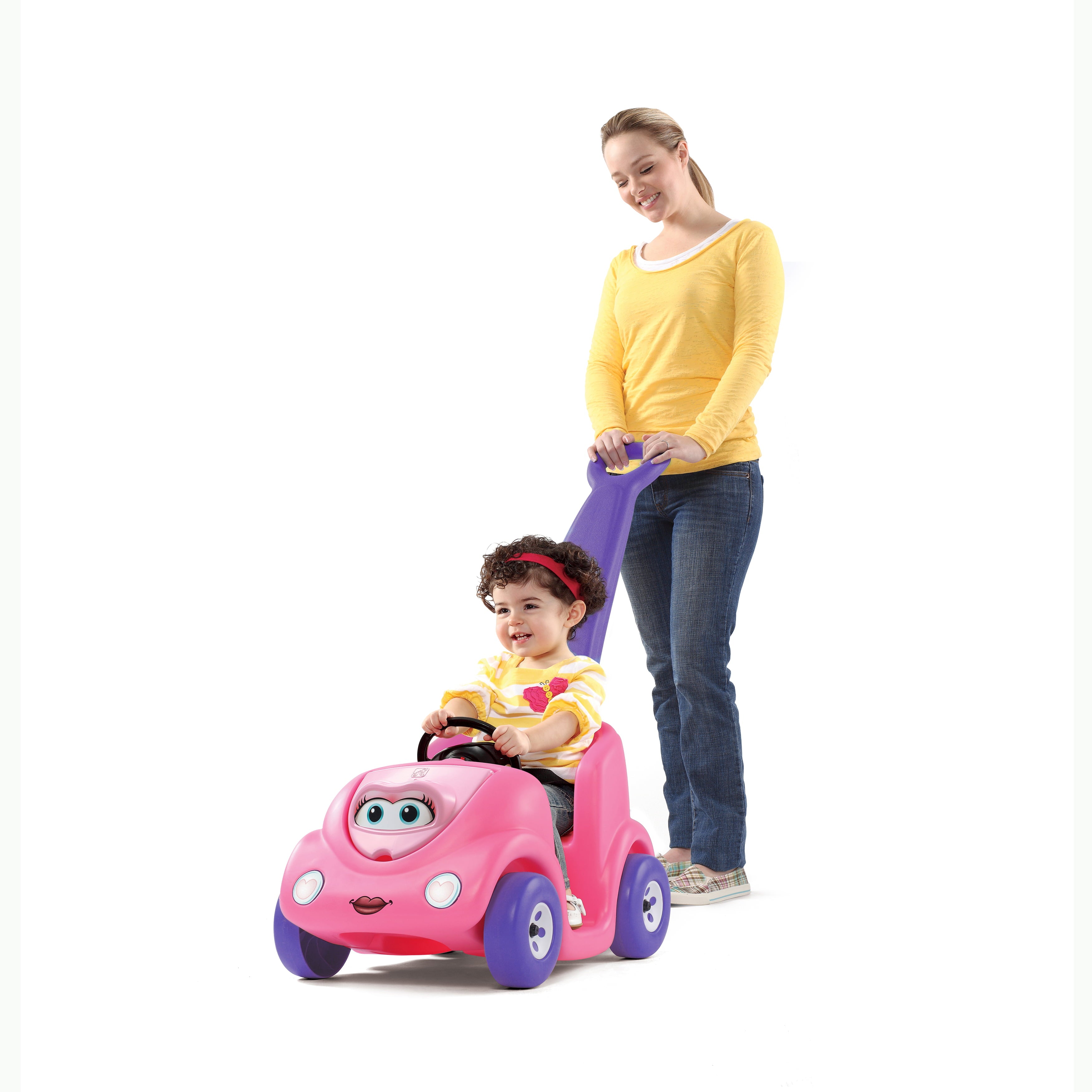 Step2 Push Around Buggy 10th Anniversary Edition Kids Ride On Toy Push Car， Pink