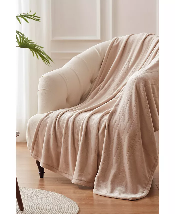 Westinghouse Westing House Heated Throw in Micro Velour， 50