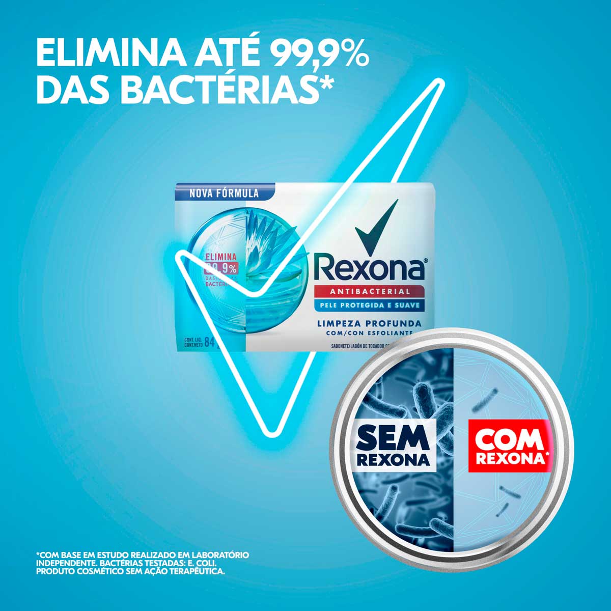 Sabonete em Barra Corporal Rexona Limpeza Profunda 84g