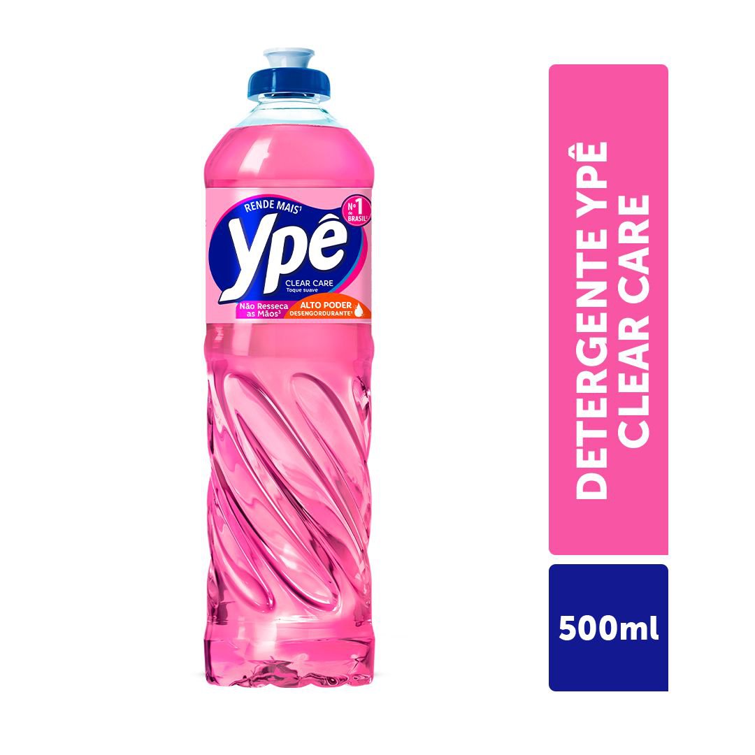 Detergente Ype Clear Care 500ml