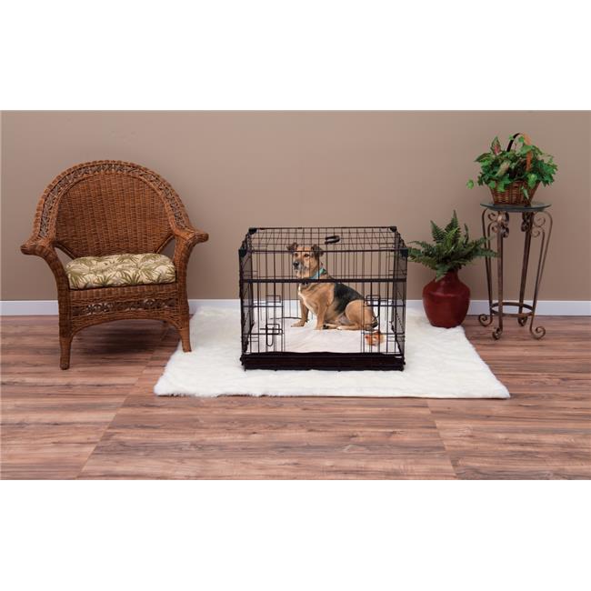 30 in. Sliding Double Door Dog Crate - Small and Medium