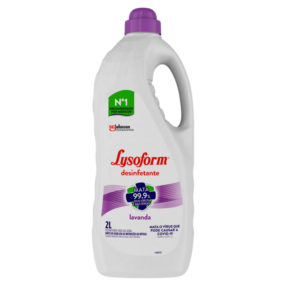 Desinfetante para Uso Geral Lavanda Lysoform 2L