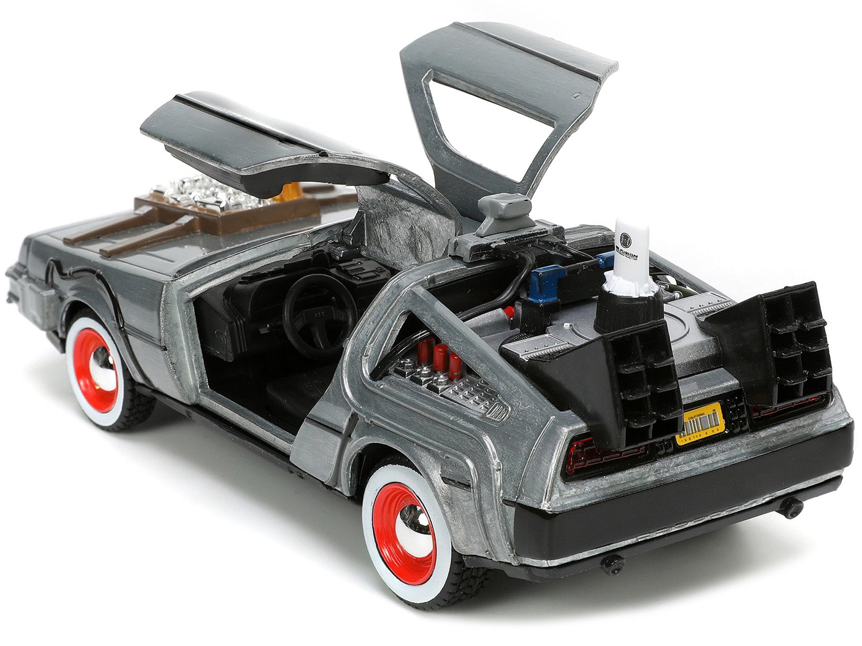 DeLorean DMC (Time Machine) Brushed Metal 