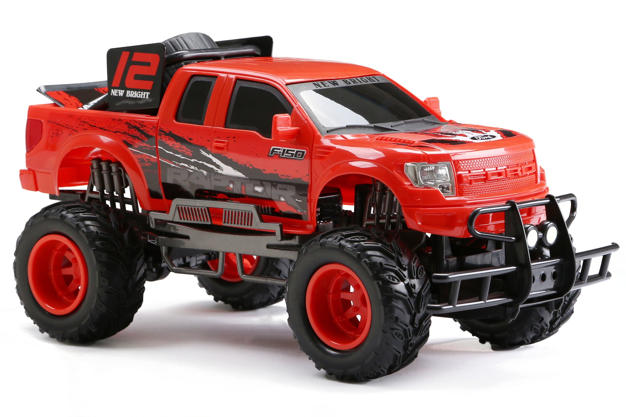 New Bright (1:10) Ford F-150 SVT Raptor Battery Radio Control Truck， 61079LSU