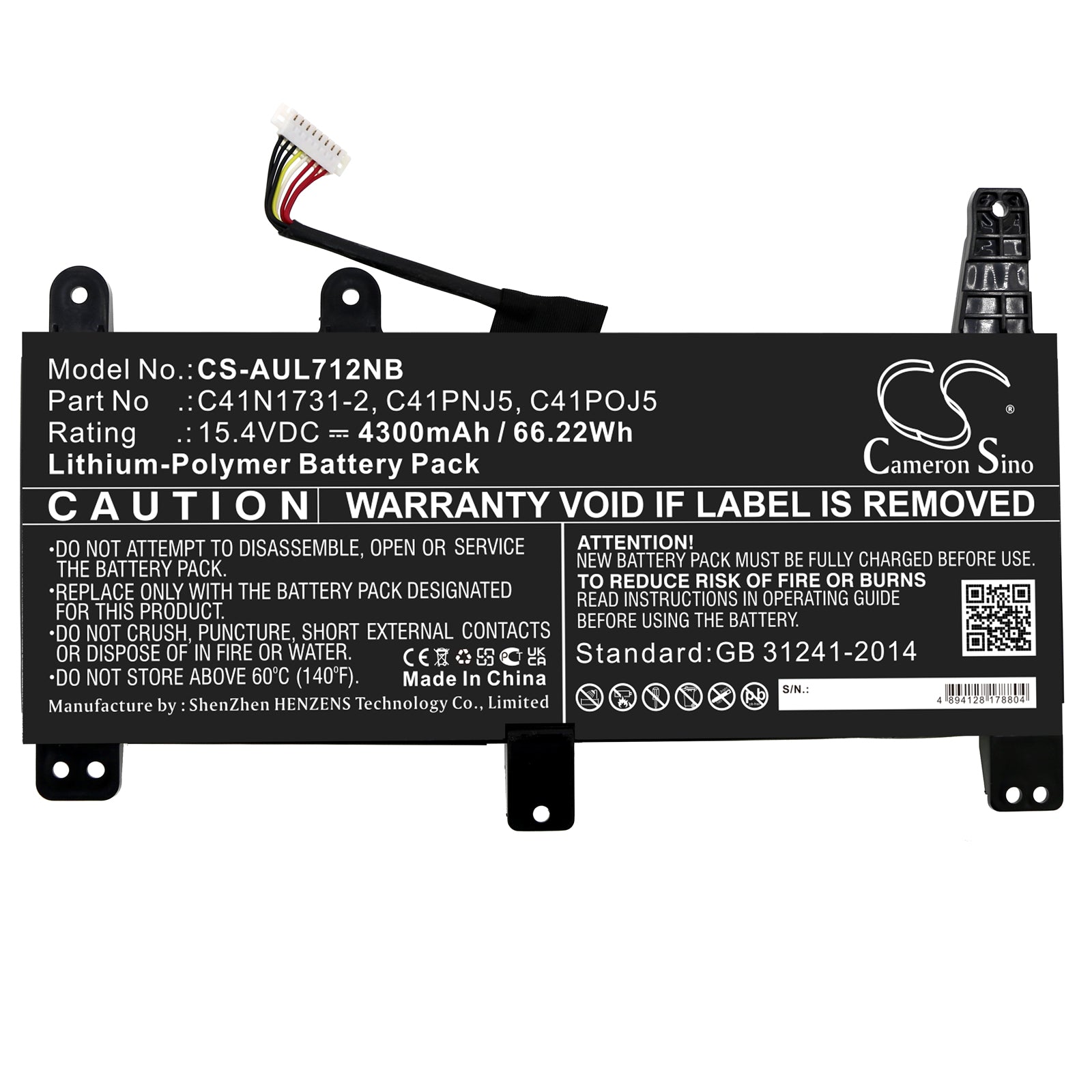 Asus G731GW ROG SCAR II GL504GVES015T Rog scar II Gl764gw ROG SCAR2G715GVEV023T ROG Strix G G531GUAL013T R Laptop and Notebook Replacement Battery BatteryClerkcom Laptop and Notebook