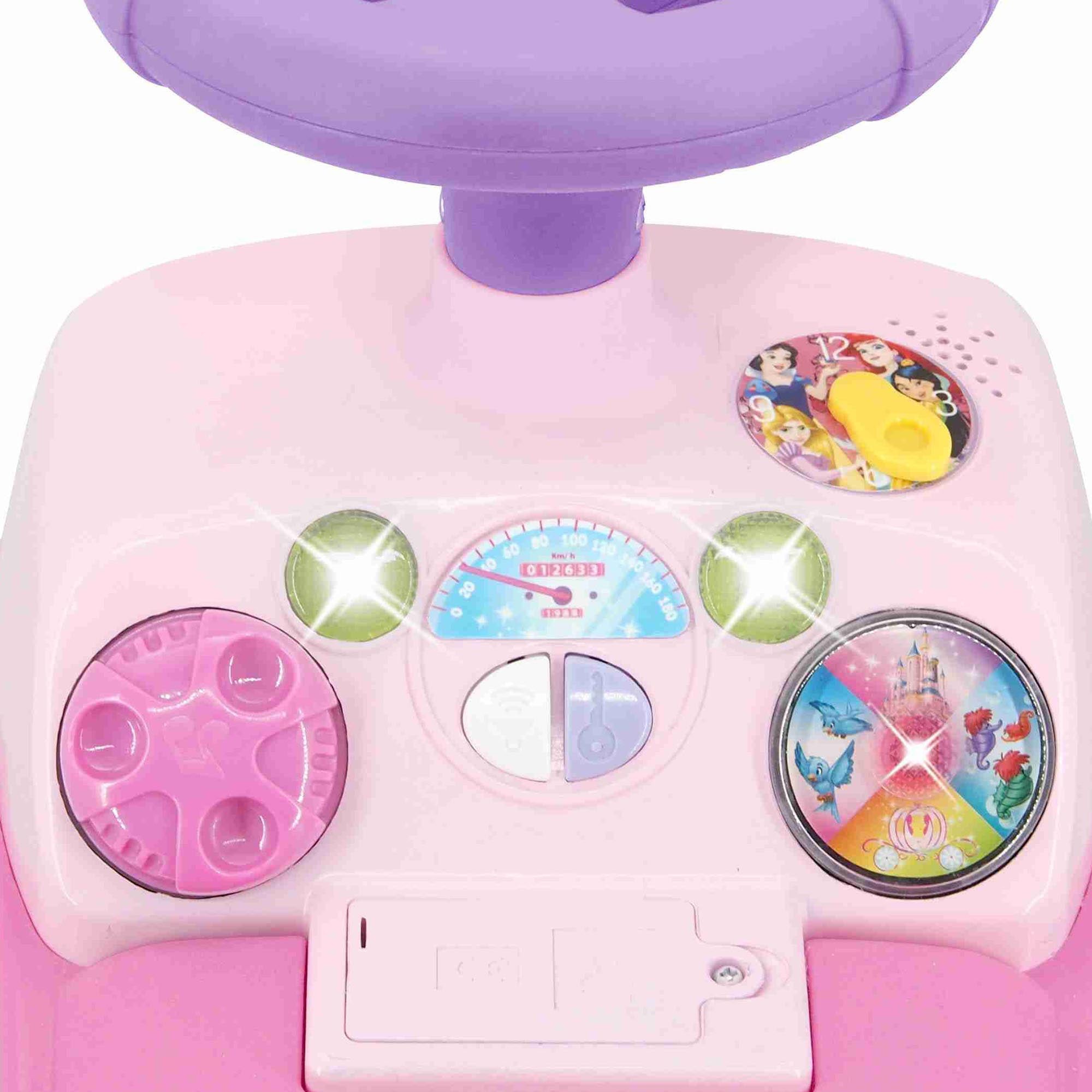 Disney Light N' Sounds Activity Princess Unisex Foot-to-Floor Ride-on