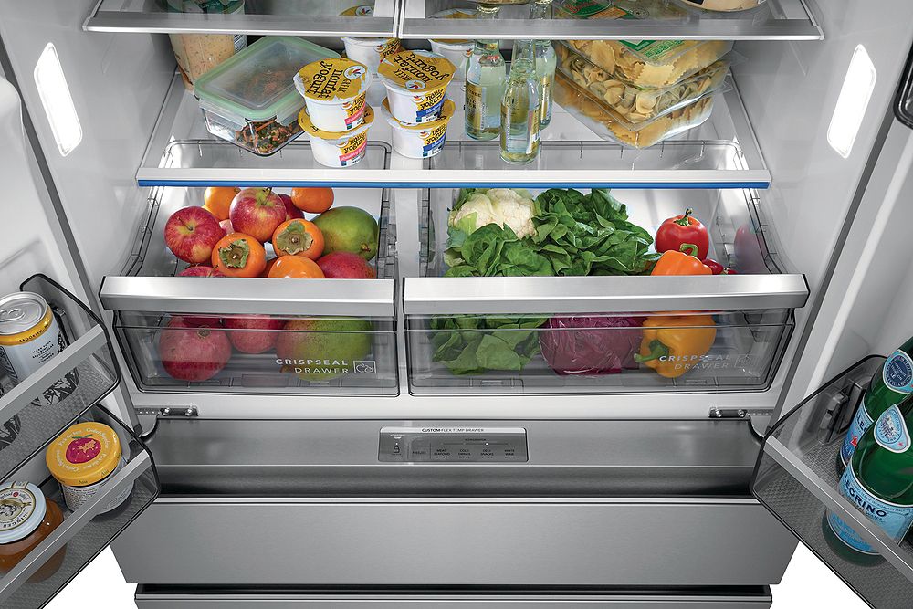 Frigidaire Professional 21.4 Cu. Ft. Smudge-Proof Stainless Steel Counter Depth 4-Door French Door Refrigerator
