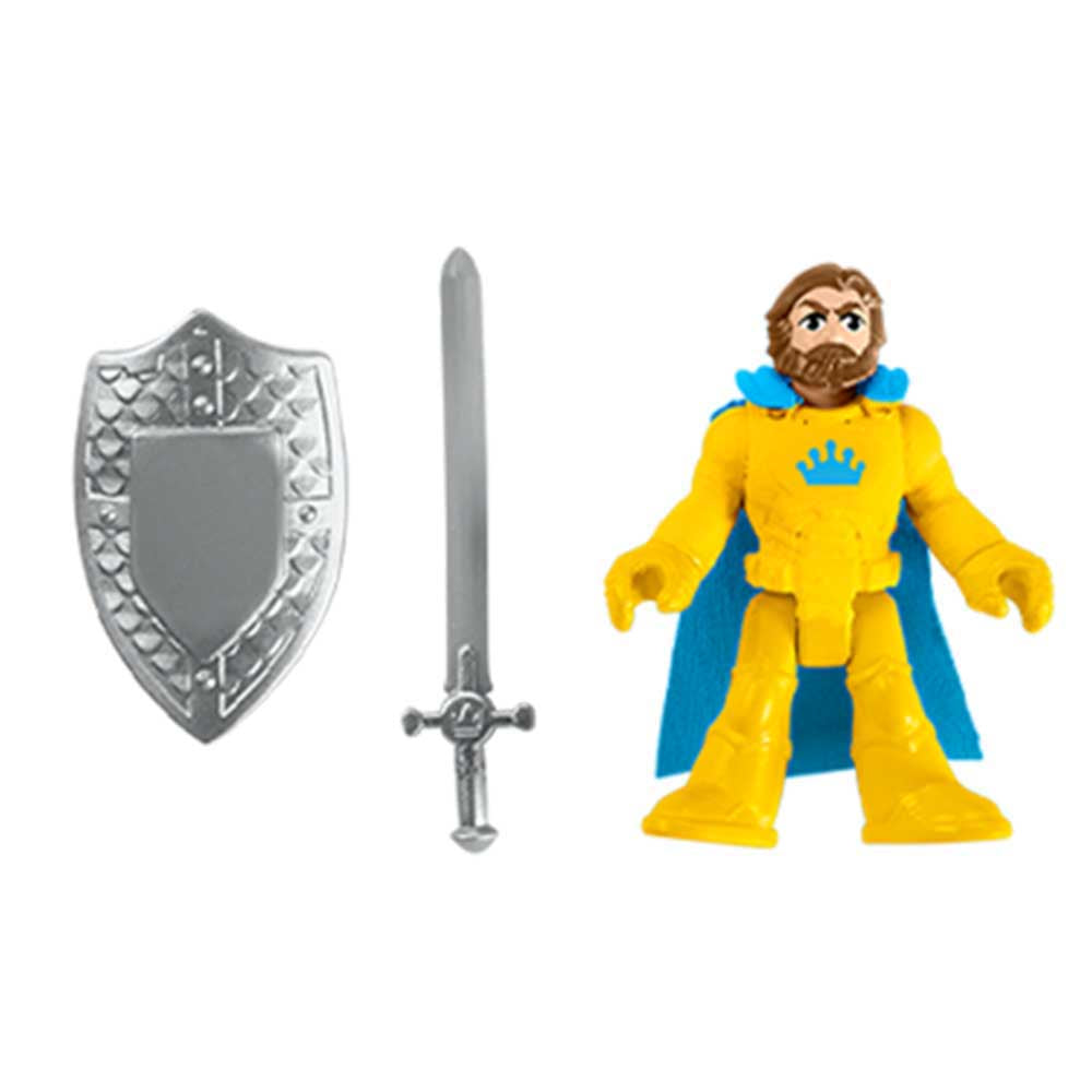 Replacement Parts for Imaginext The Lion's Kingdom Castle Playset - HCG45 ~ Replacement King Figure， Sword and Shield