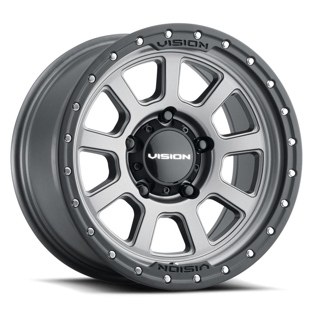Vision Wheel 350-7985SGBL-12 Vision Off-Road 350 OJOS Series Satin Gray Wheels