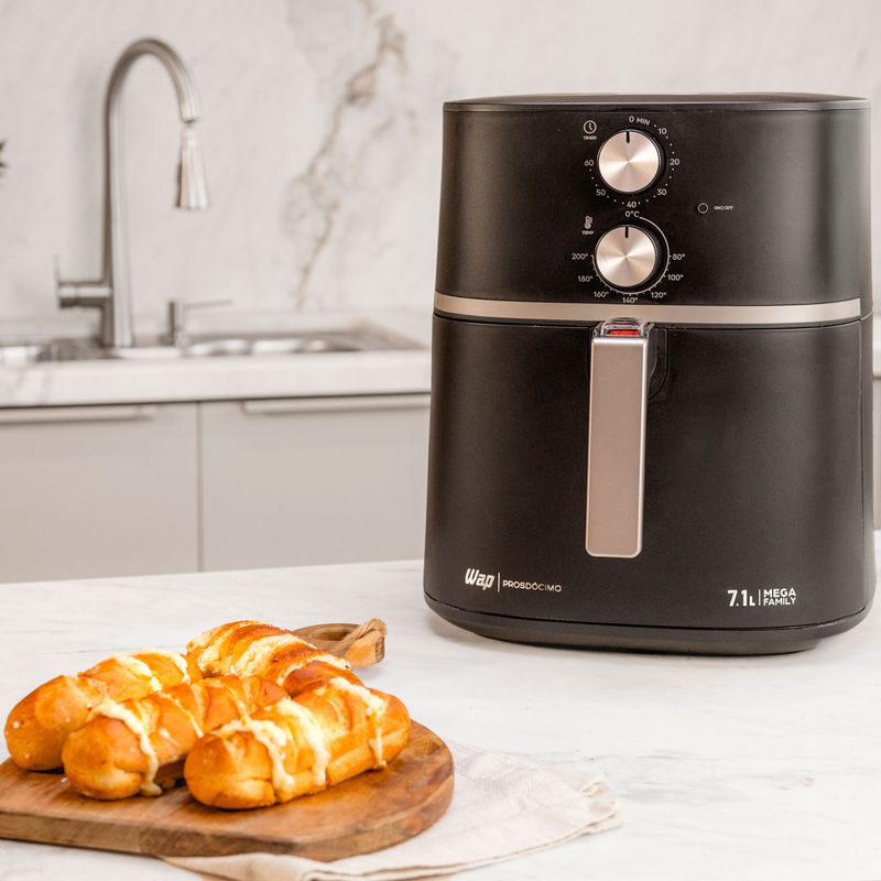 Fritadeira Elétrica WAP Air Fryer Mega Family 7,1L