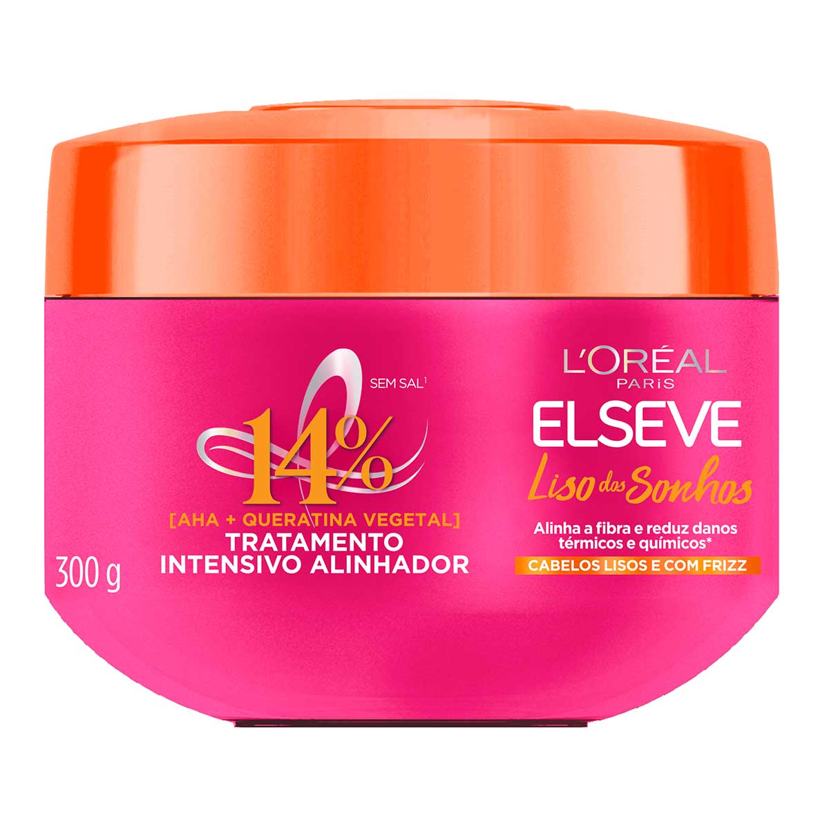 Creme de Tratamento Elseve Liso dos Sonhos 300g