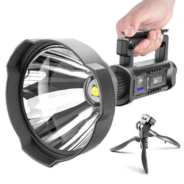 ⏰  Promotion 49% OFF - Rechargeable Handheld Spotlight Flashlight 90