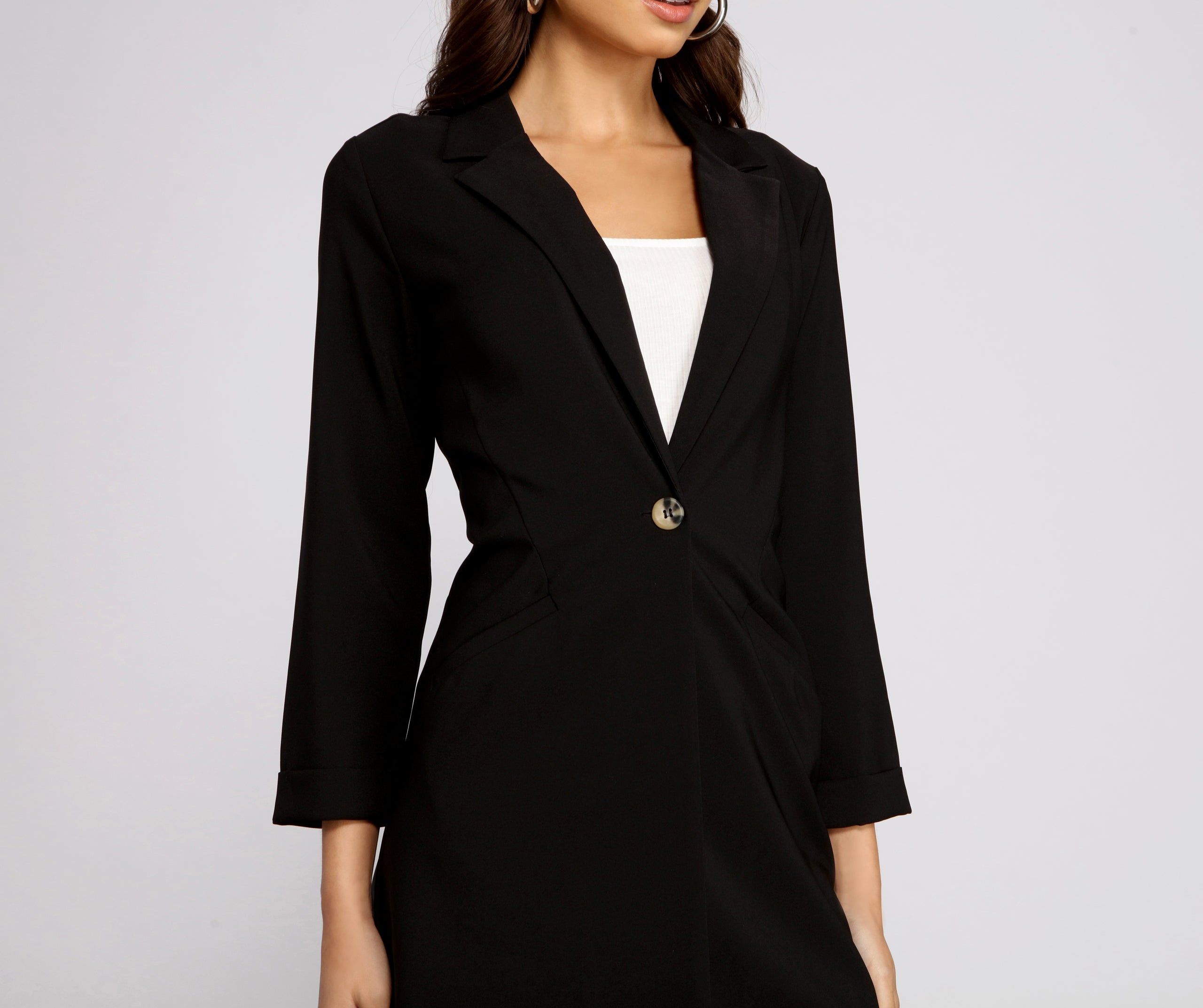 Lookin' Chic Longline Blazer