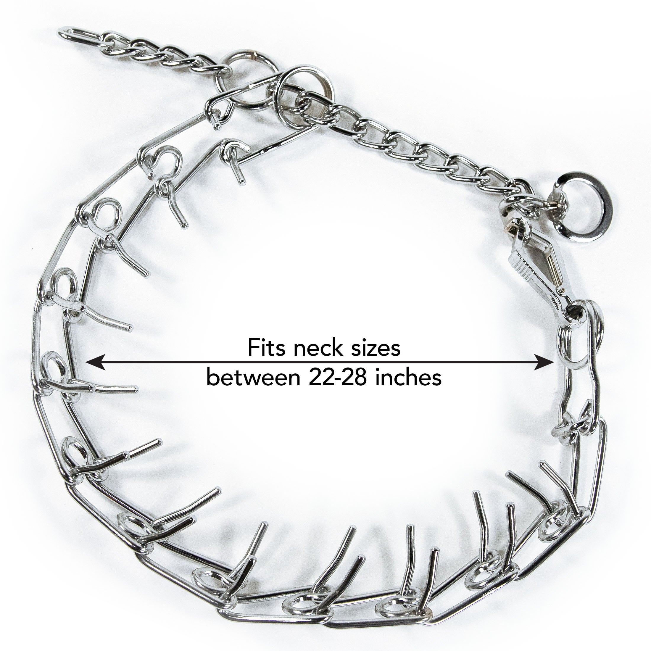 Pet Champion Pronged Training Control Collar Extra Large 22-28in