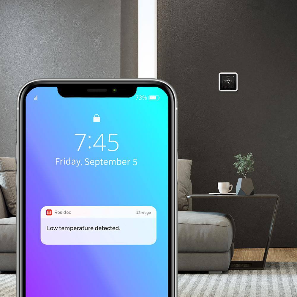 Honeywell Home T5 7-Day Smart Wi-Fi Programmable Thermostat with Geofence Technology RTH8800WF2022