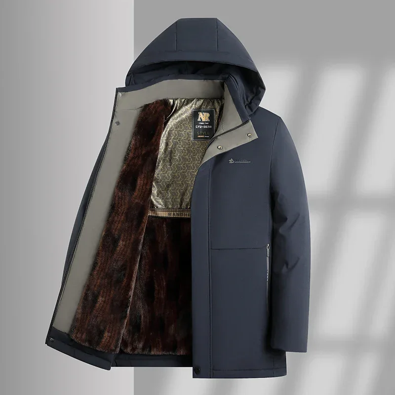 Casaco Alaska Prime™ com Forro Térmico e Design Impermeável / Estilo e Proteção em Dias de Frio Intenso!