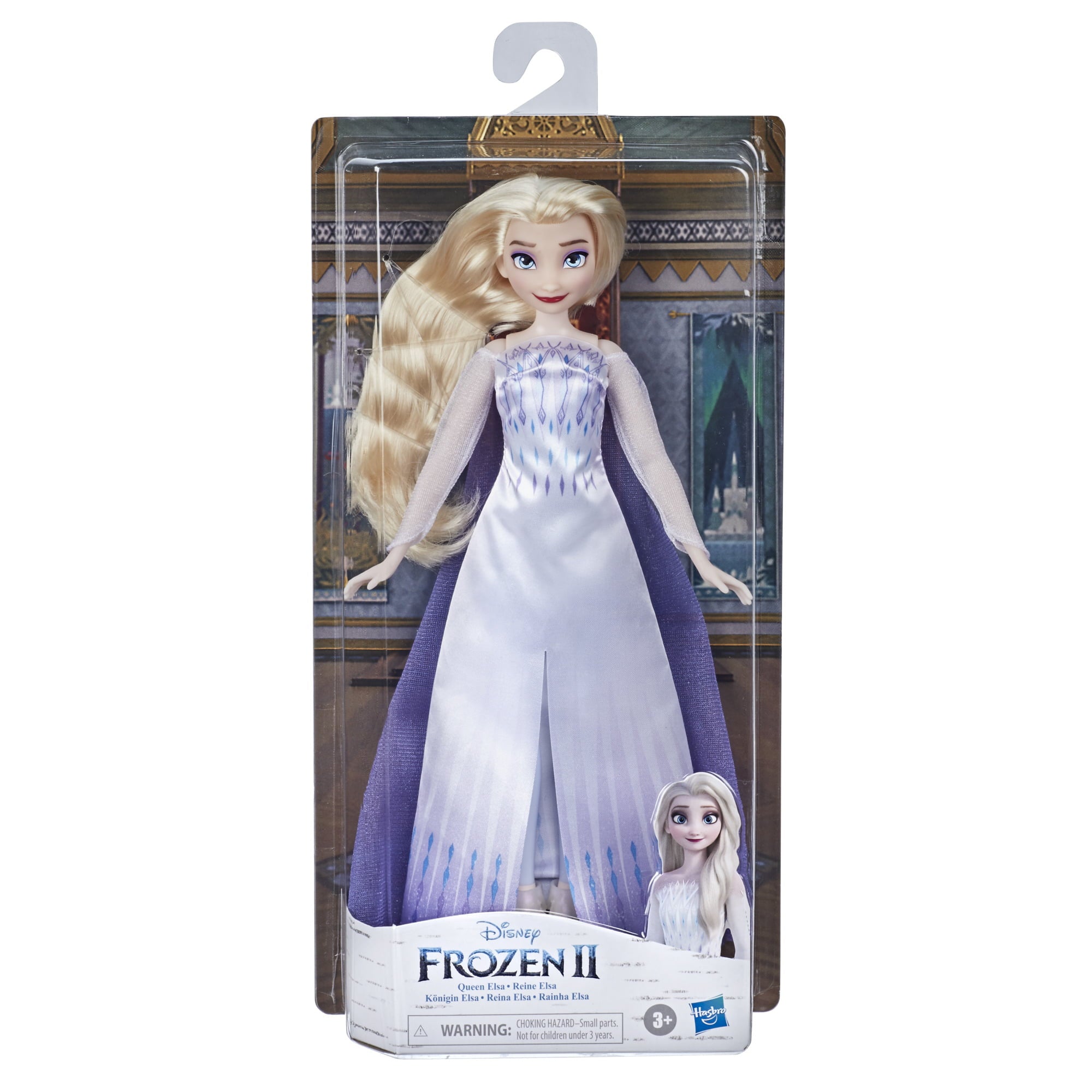 Disney's Frozen 2 Snow Queen Elsa Fashion Doll, Dress, Shoes, Long Blonde Hair