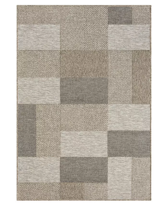 LR Home Oliva OLIVA82114 5' x 7' Outdoor Area Rug