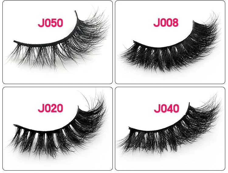 25 mm 3d Mink Lashes Natural False Eyelashes