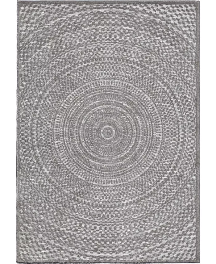 Edgewater Living Bourne Cerulean Silver 5'2