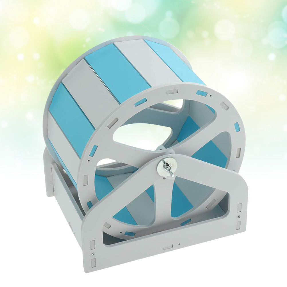 Hemoton Hamster Wheel Exercise Wheels Small Running Stuff Hedgehog Accessories Cage Quiet Animal Stand Pet