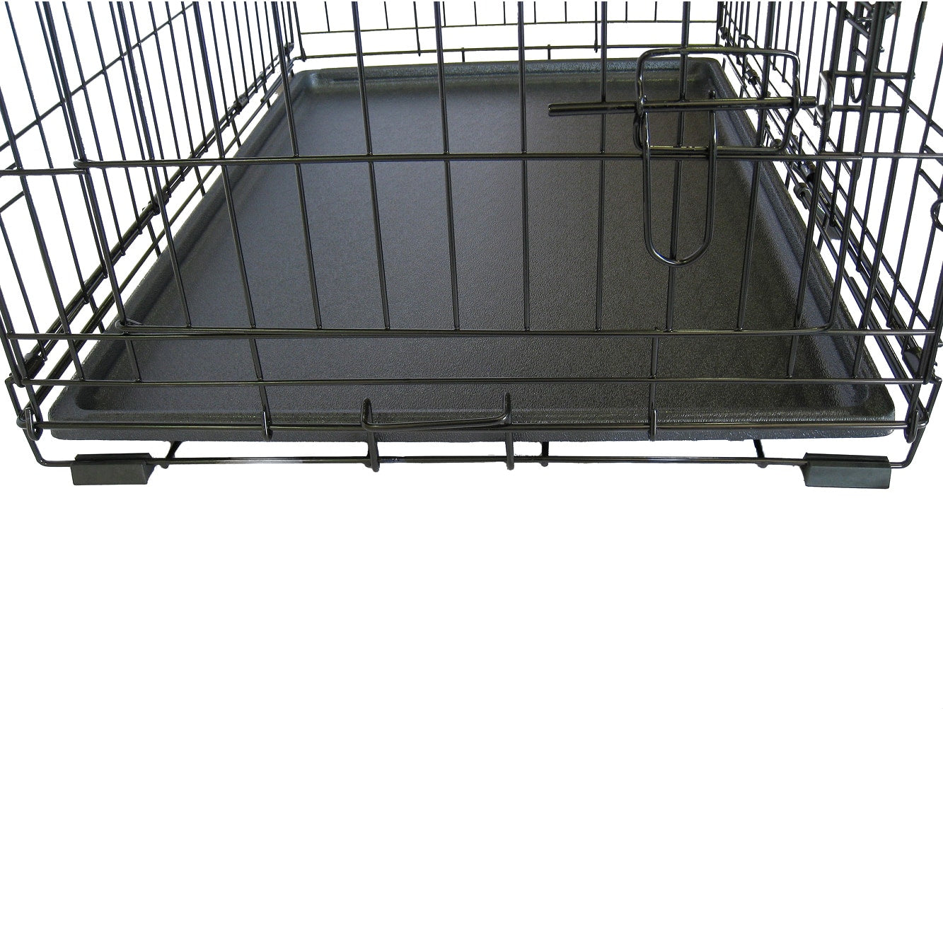 Go Pet Club TD-42 42 in. Three-Door Metal Dog Crate with Divider