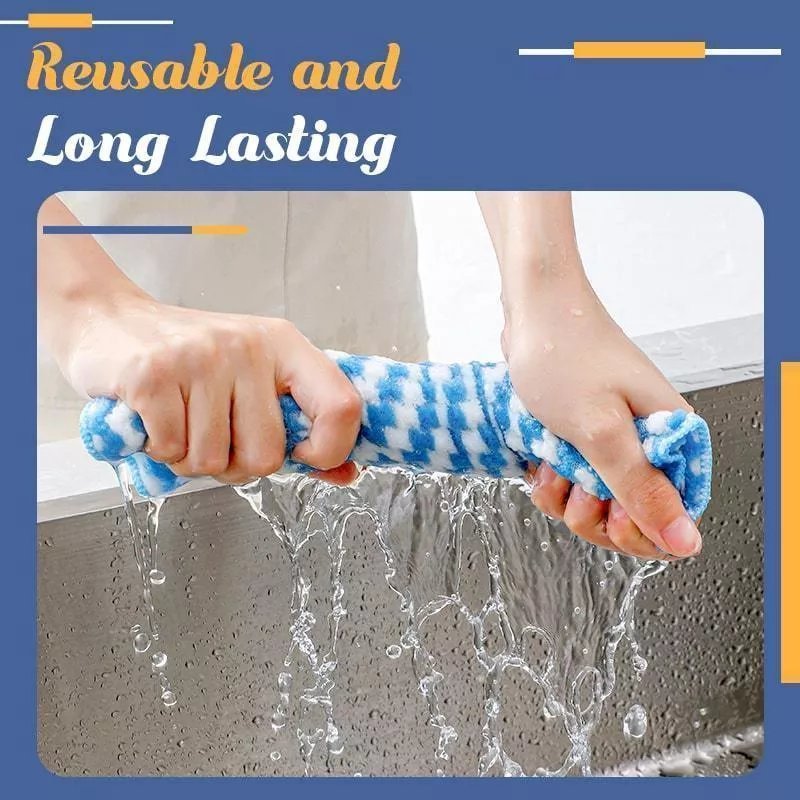 [🔥The 2022 The best Kitchen helper]Microfiber Cleaning Rag
