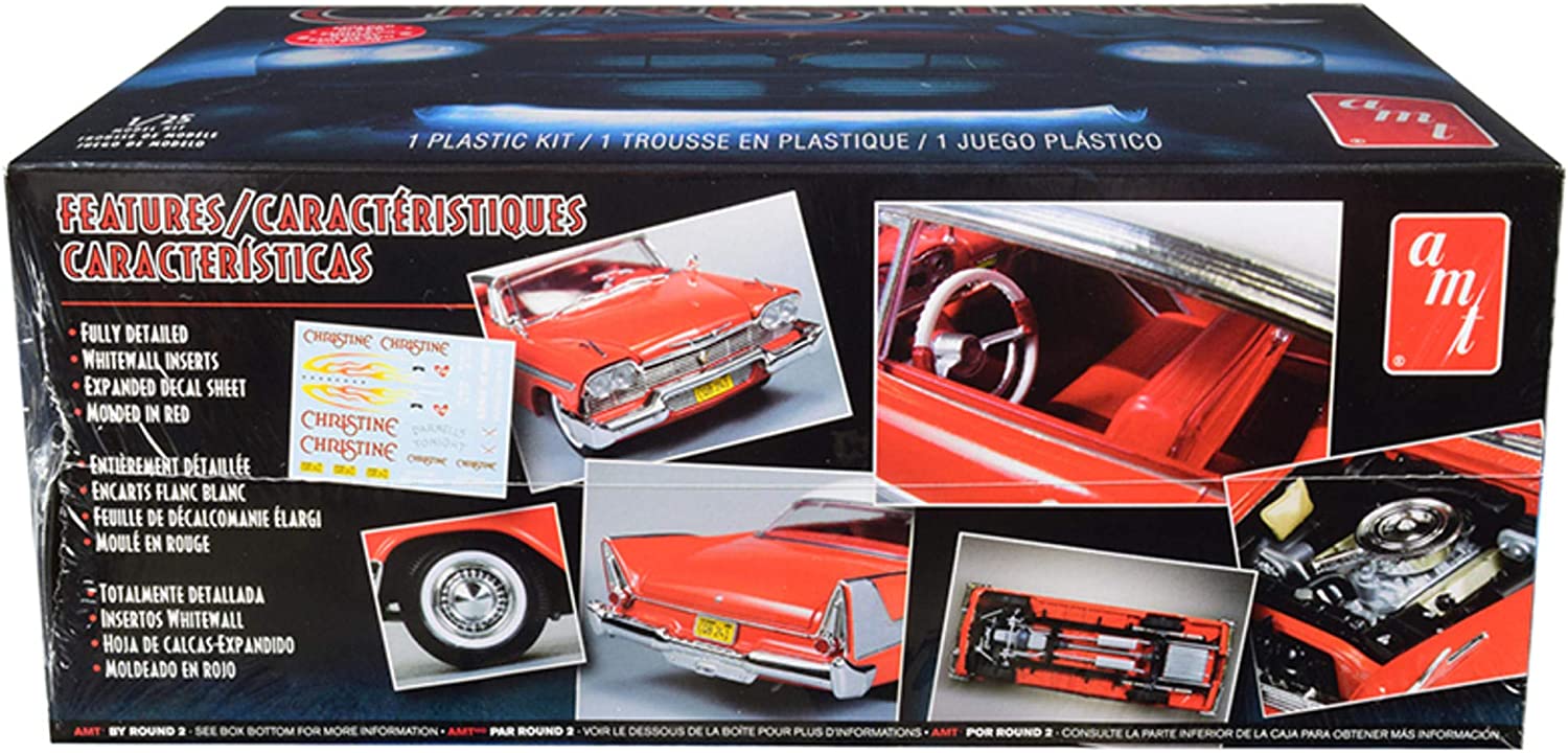 AMT Christine 1958 Plymouth Belvedere (Red) 1:25 Scale Model Kit