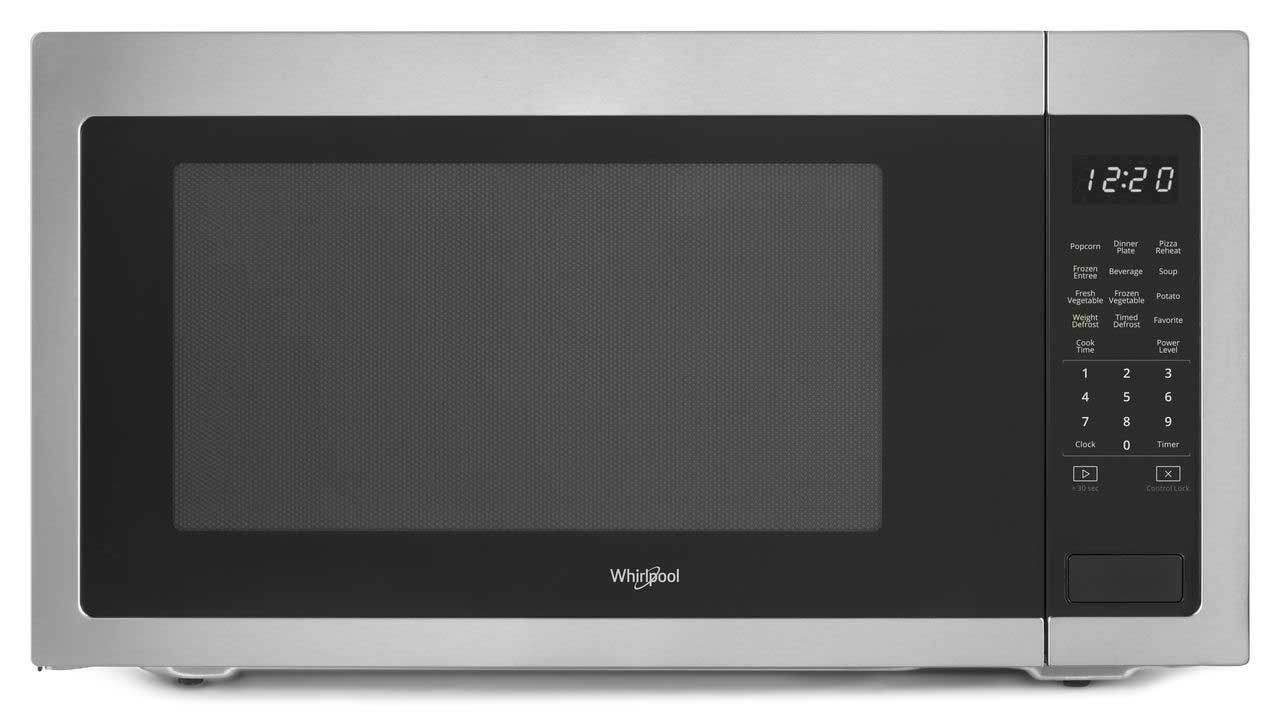 Whirlpool 2.2 Cu. Ft. Fingerprint Resistant Stainless Steel Countertop Microwave