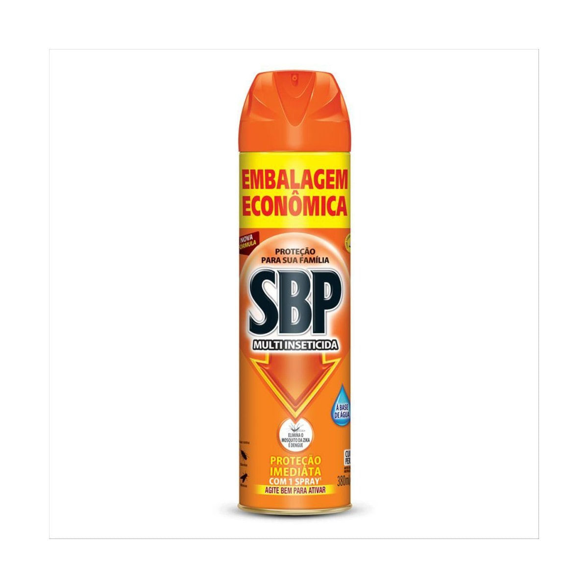 SBP Multi Inseticida Aerossol Embalagem Economica 380ml
