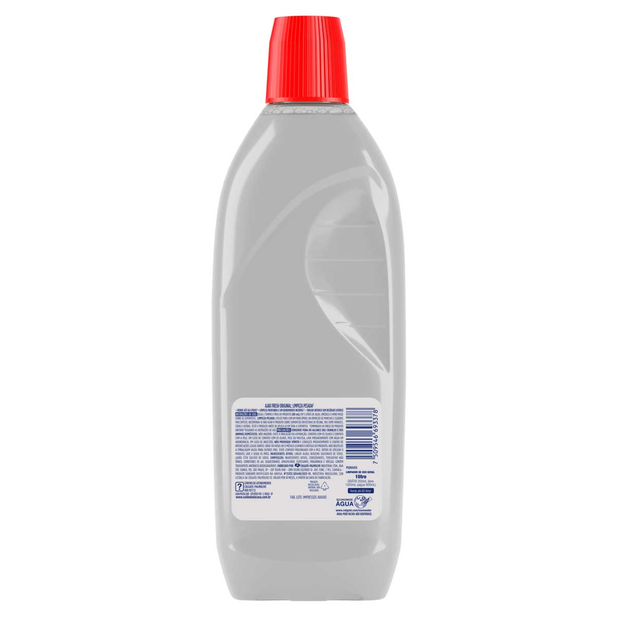 Limpador Uso Geral Ajax Fresh Original Frasco 1l Gratis 20% de Desconto