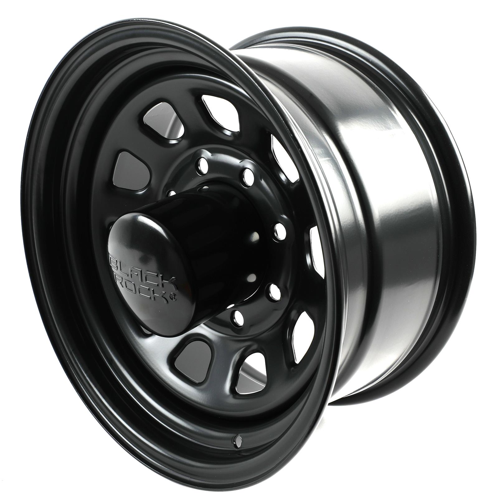 Black Rock Wheel 942688045 Black Rock Series 942 Type D Matte Black Wheels