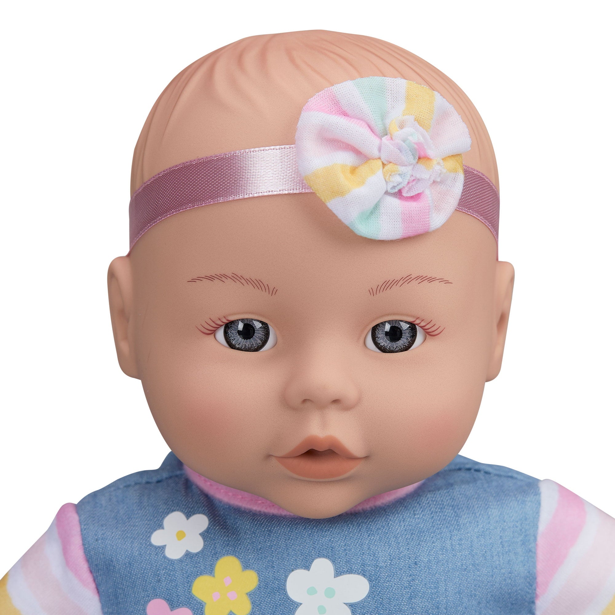 My Sweet Love Snuggle and Feed Time 12.5" Baby Doll, Light Skin Tone, Blue Outfit