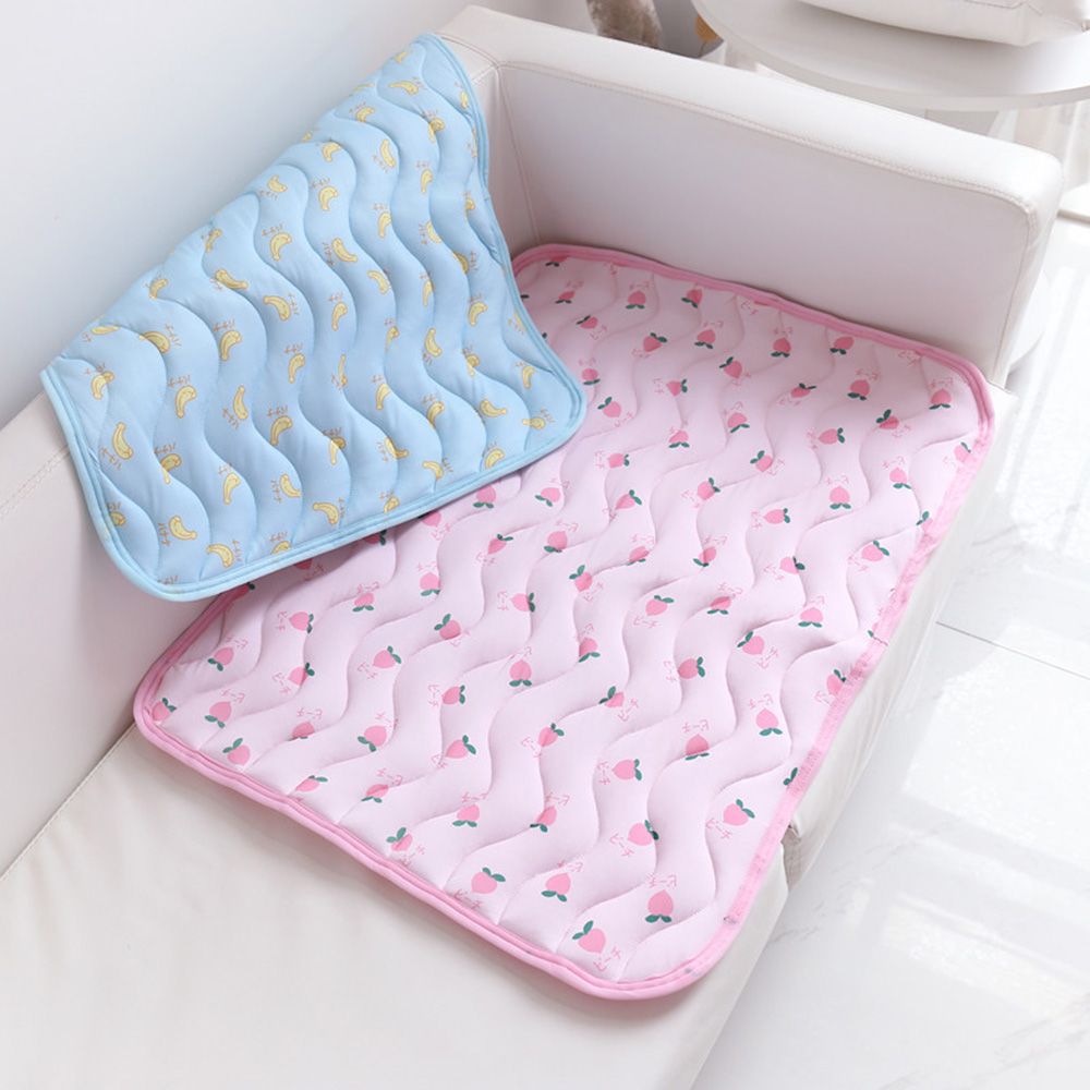 Summer Cooling For Small Meduim Large Dogs Cat Kennel Dog Bed Matress Pet Supplies Cat Seat Cushion Dog Cooling Mat Pet Pad PINK M