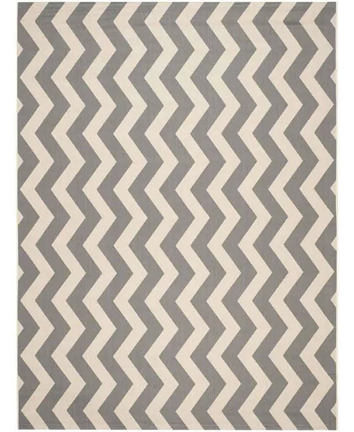 Safavieh Courtyard Gray and Beige 8'11