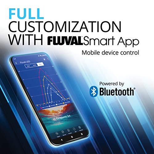 Fluval Aquasky Bluetooth LED Aquarium Light (18 Watt， 24-36